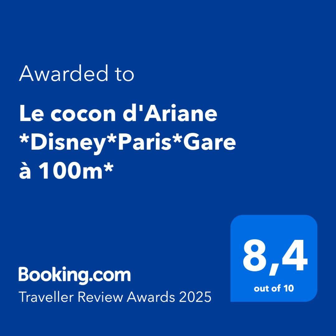 Apartamento Le Cocon D'ariane *disney*paris*gare A 100m* *